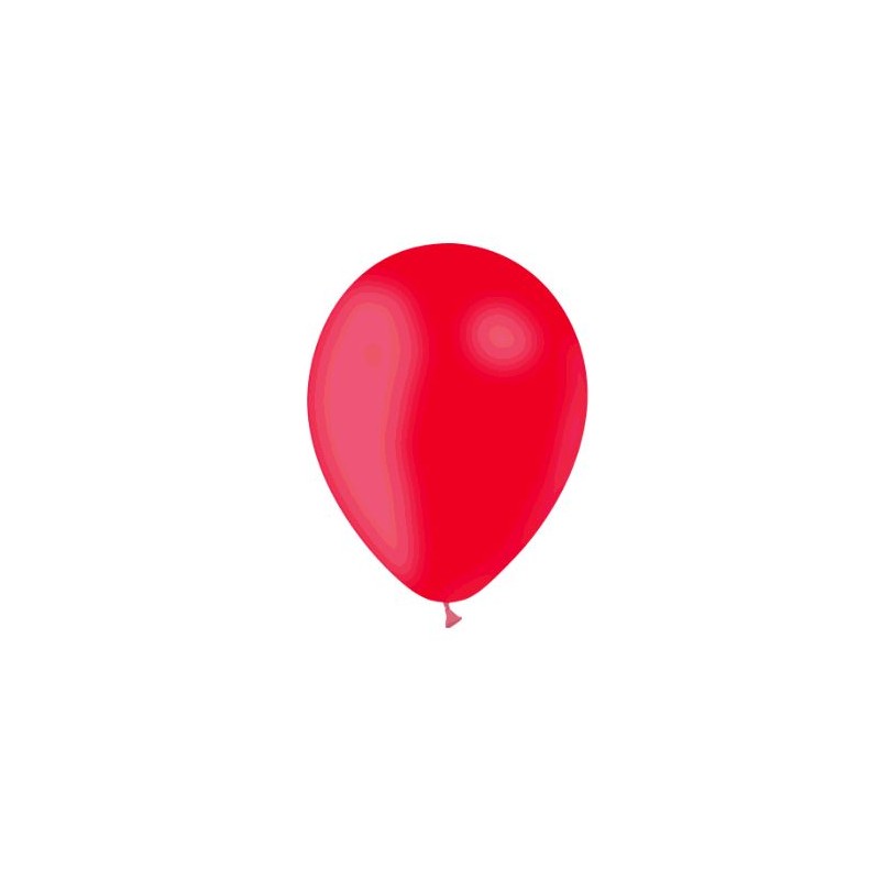 12 BALLONS ROUGE DIAMETRE 28CM