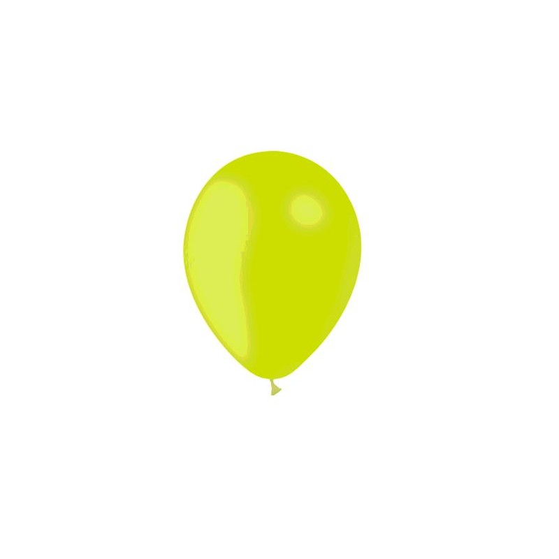 12 BALLONS LIMETTE DIAMETRE 28CM