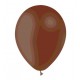 12 BALLONS CHOCOLAT DIAMETRE 28CM