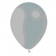 12 BALLONS GRIS DIAMETRE 28CM