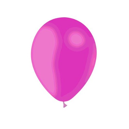 12 BALLONS FUCHSIA DIAMETRE 28CM