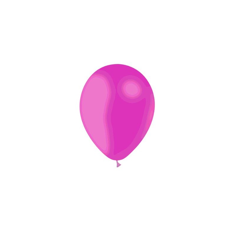 12 BALLONS FUCHSIA DIAMETRE 28CM