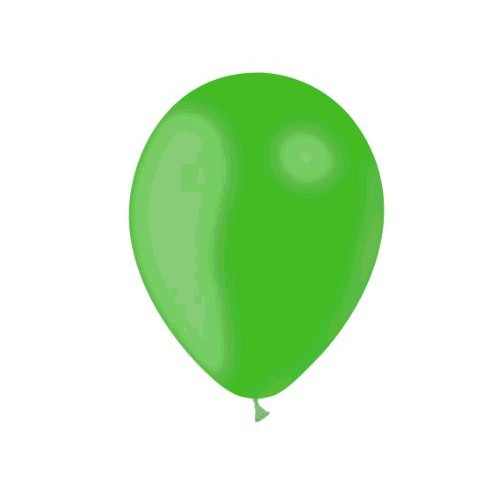 12 BALLONS VERT DIAMETRE 28CM