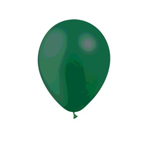 12 BALLONS VERT FORÊT DIAMETRE 28CM