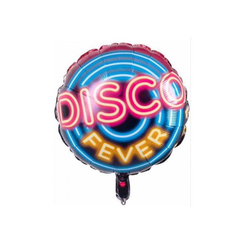 BALLON ALU 'DISCO FEVER"45CM"