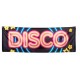 BANIERE POLYESTER DISCO 74X220