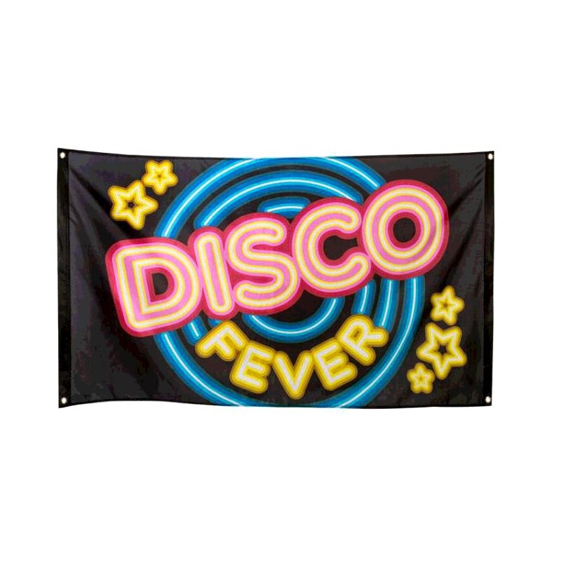 DRAPEAU DISCO 90X150CM