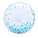 BALLON BUBBLE BLUE CONFETTI DOTS