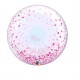 BALLON BUBBLE PINK CONFETTI  DOTS