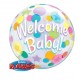 BALLON BUBBLE WELCOME BABY