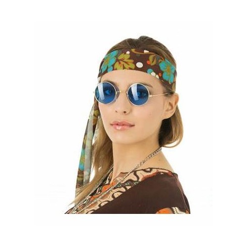 LUNETTE HIPPIE BLEUE