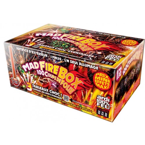 COMPACT 100% FEU MAD FIRE BOX 1MIN30