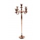 LOCATION METAL CHANDELIER 150CM CUIVRE