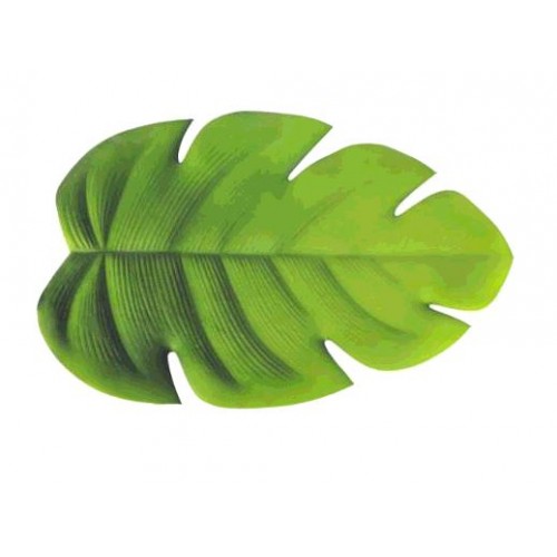 FEUILLE MONSTERA DELICIOSA 60x37CM