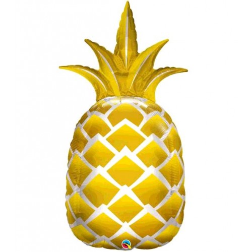 BALLON ALU ANANAS 111CM