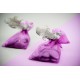 10 SAC ORGANZA FUSHIA