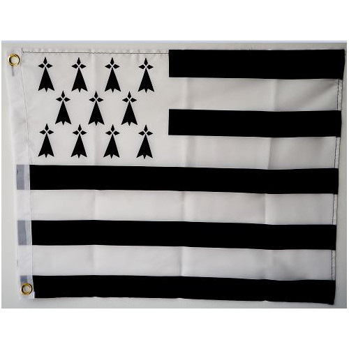 DRAPEAU BRETON LUXE 75X112CM