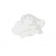 30 PETALES ROSE MOUSSE BLANCHE