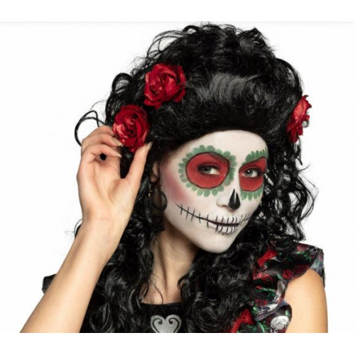 PERRUQUE CATRINA+ROSES