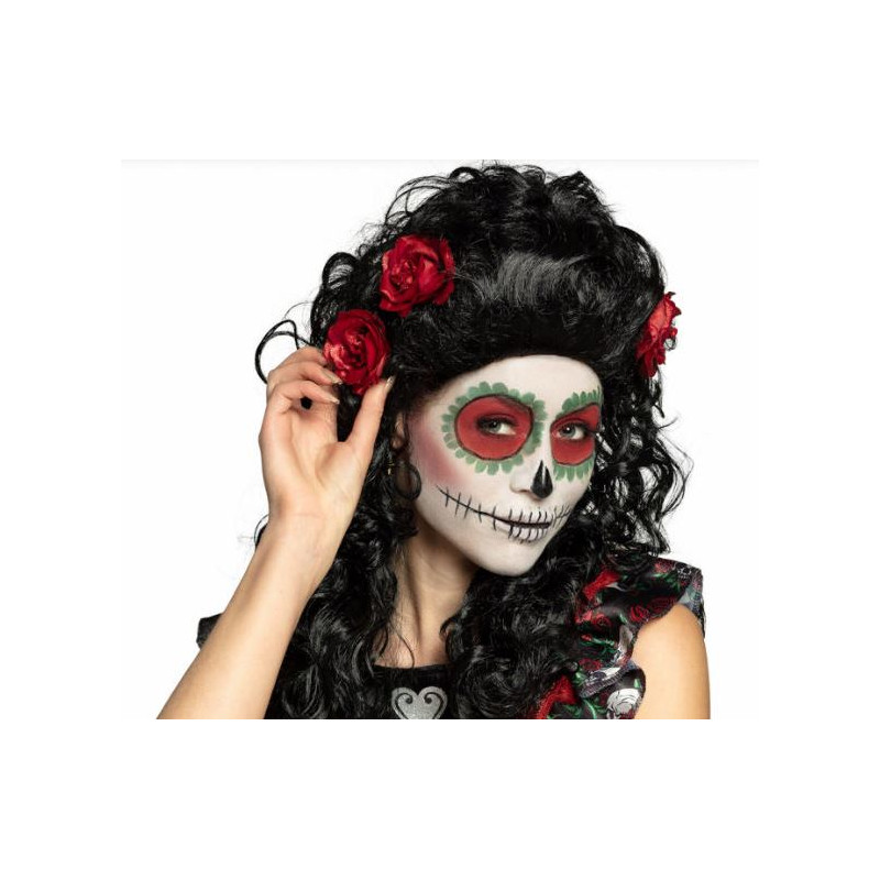 PERRUQUE CATRINA+ROSES