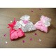 10 SAC ORGANZA ROSE VIF