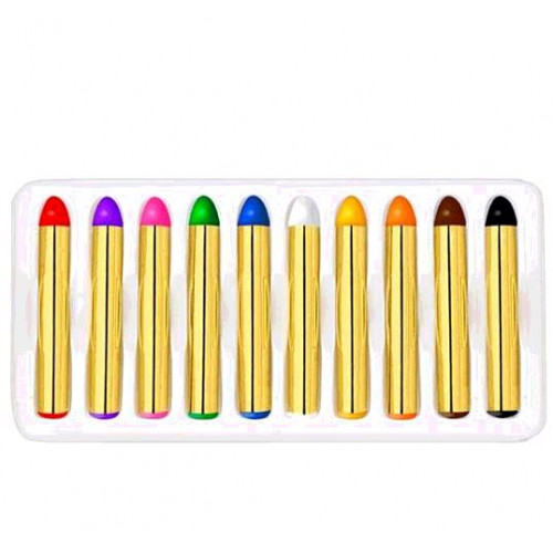 SET 10 CRAYONS MAQUILLAGE