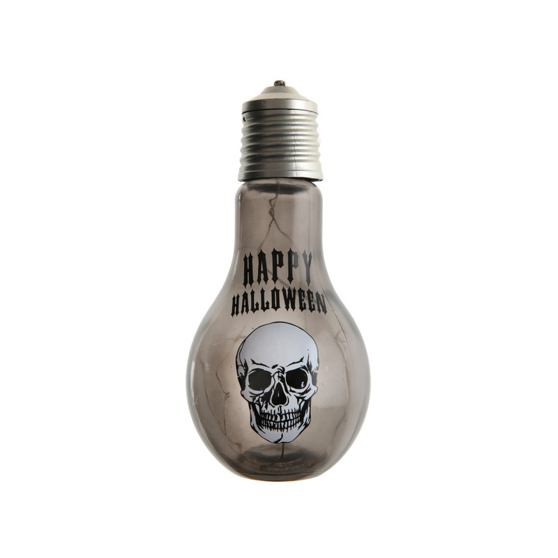 LAMPE TETE DE MORT NOIRE