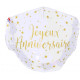 MASQUE LAVABLE ANNIVERSAIRE