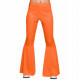 PANTALON EVASE ORANGE TAILLE M