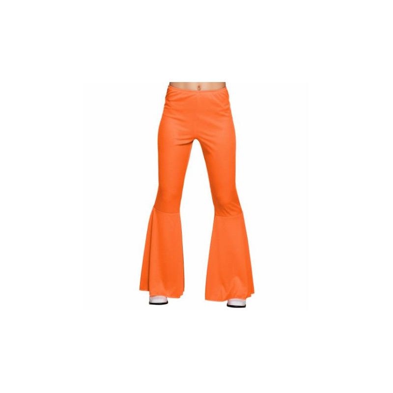 PANTALON EVASE ORANGE TAILLE M