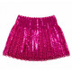 MINI JUPE SEQUINS FUCHSIA