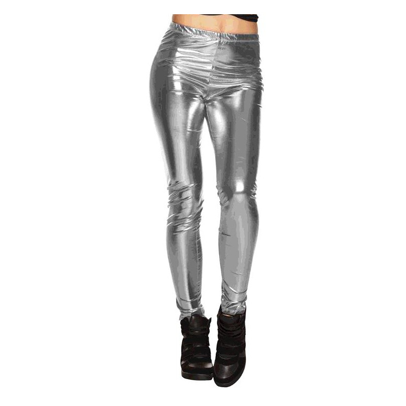 LEGGING ARGENT STRETCH