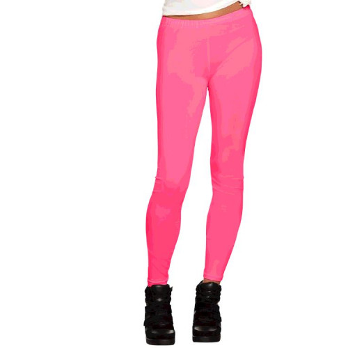 LEGGING ROSE FLUO STRETCH M