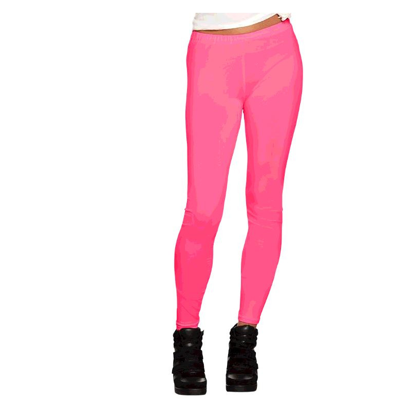 LEGGING ROSE FLUO STRECH M