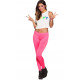 LEGGING ROSE FLUO STRECH M