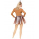 COSTUME DE RENNE (TUTU, BANDEAU)