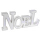 LETTRES NOËL PAILLETTEE ARGENT