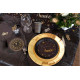 10 GOBELETS REVEILLON NOIR