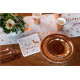 10 ASSIETTES ROSE GOLD DIAM 18CM