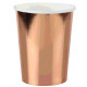 10 GOBELETS ROSE GOLD