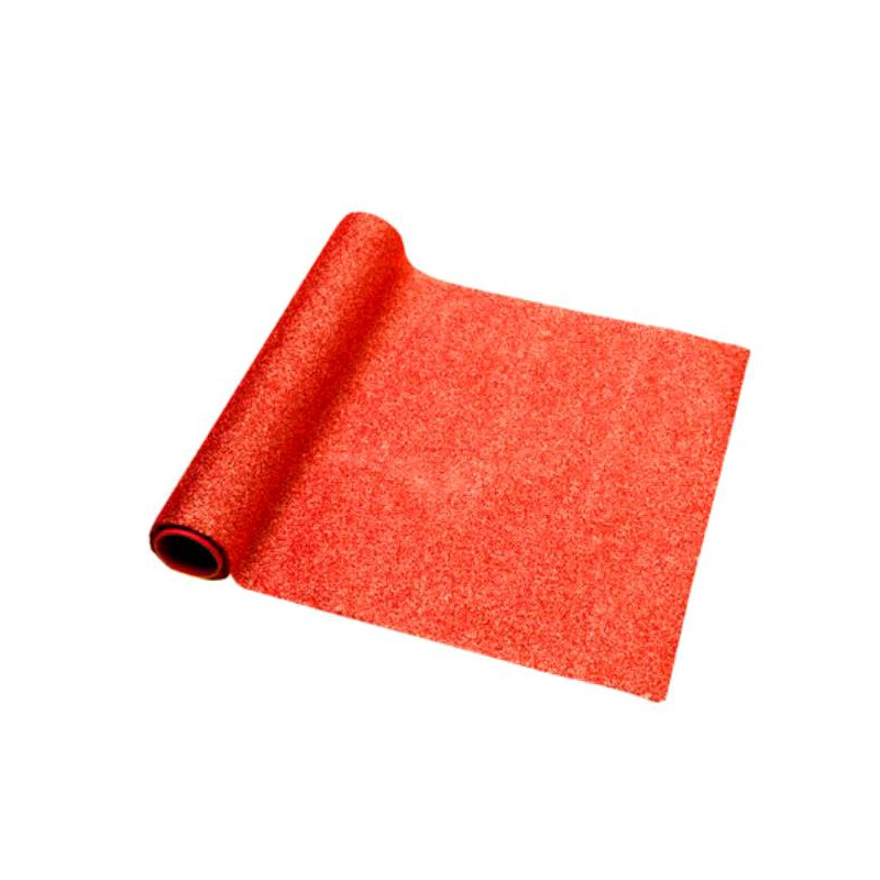 CHEMIN DE TABLE PAILLETTES ROUGE ETINCELLANT