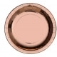 10 ASSIETTES ROSE GOLD DIAM 26CM