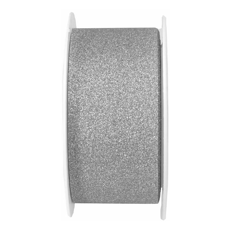 RUBAN PAILLETÉ ARGENT 5 METRES