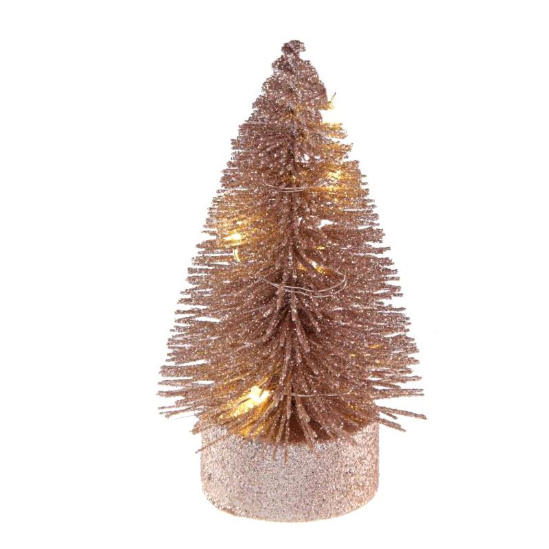 PETIT SAPIN LUMINEUX ROSE GOLD