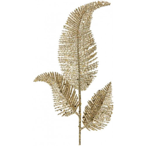 FEUILLE DE PALME SUR TIGE OR