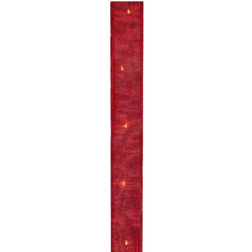 RUBAN LUMINEUX ROUGE 1.5METRES