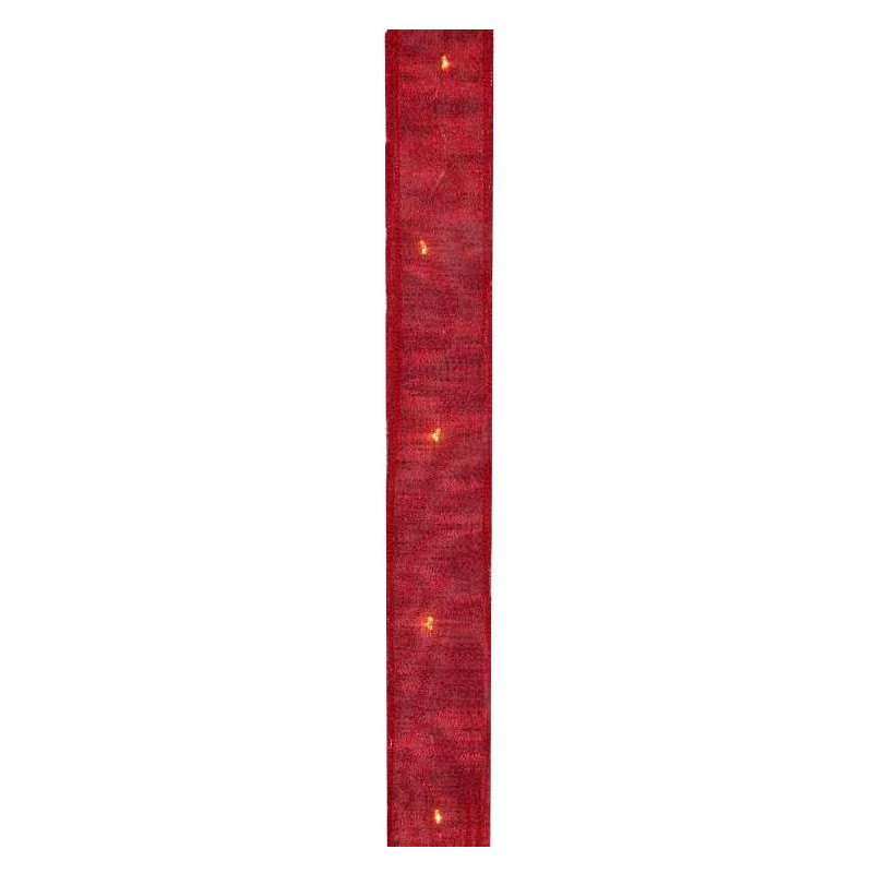 RUBAN LUMINEUX ROUGE 1.5METRES