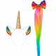 LICORNE (OREILLES, QUEUE)