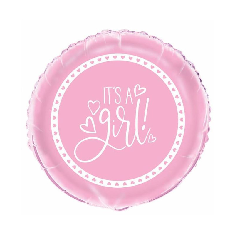 BALLON MYLAR BABY SHOWER PINK