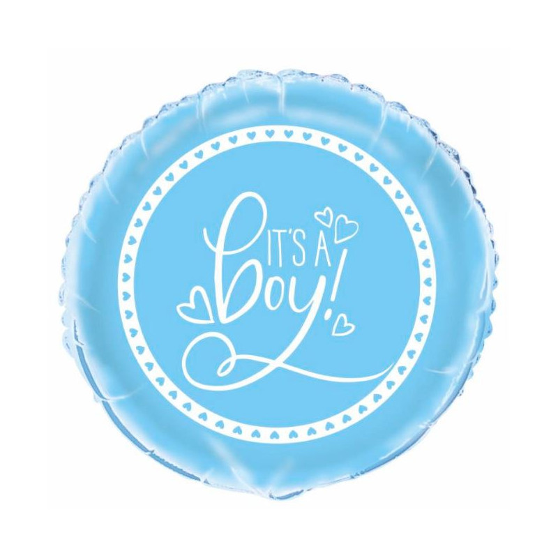 BALLON MYLAR BABY SHOWER BLUE